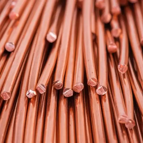 Copper rods